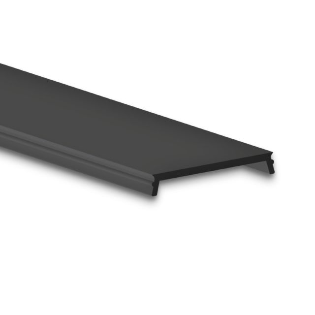 Abdeckung  33 schwarz/matt 600cm für Profilserie Maxi/Mini 24