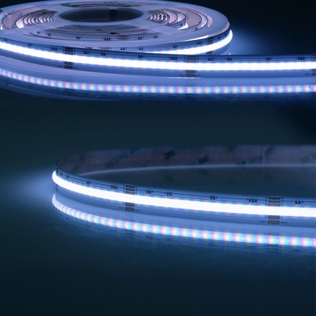 LED COB RGB+WW-Linear PU Flexband, 24V, 20W, IP68