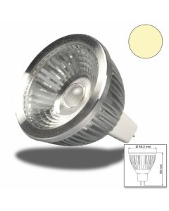 MR16 LED Strahler 6W COB, 38° warmweiss, dimmbar